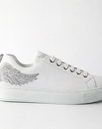 Angel's Ease - White / Silver Wing