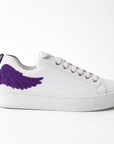 Angel's Ease - White / Amethyst wing