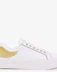 Angel's Sneak - White / Gold Wing