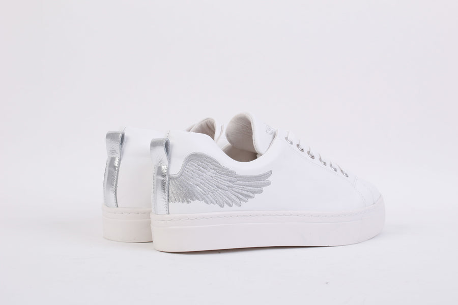 Angel's Ease - White / Silver Wing
