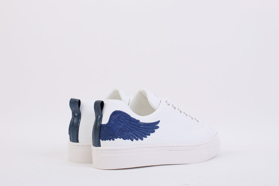 Angel's Ease - White / Midnight Blue Wing