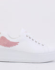 Angel's Rise White / Dusky Pink Wing