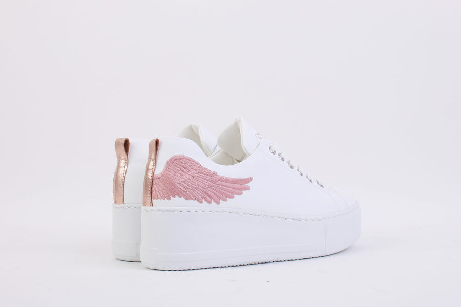 Angel's Rise White / Dusky Pink Wing